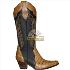 Bota texas tatu cano preto sv8970